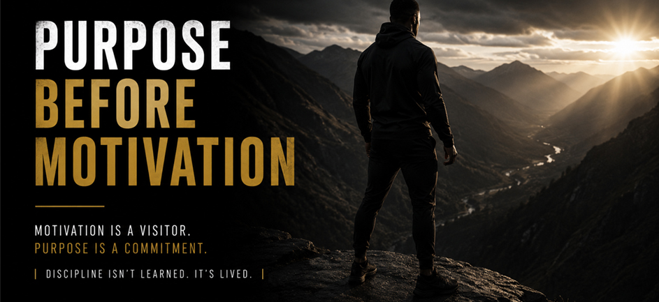 Purpose Before Motivation