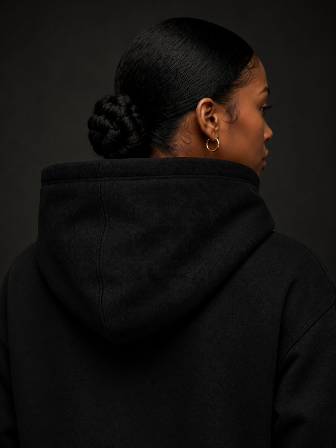 Conquer Hoodie hood construction